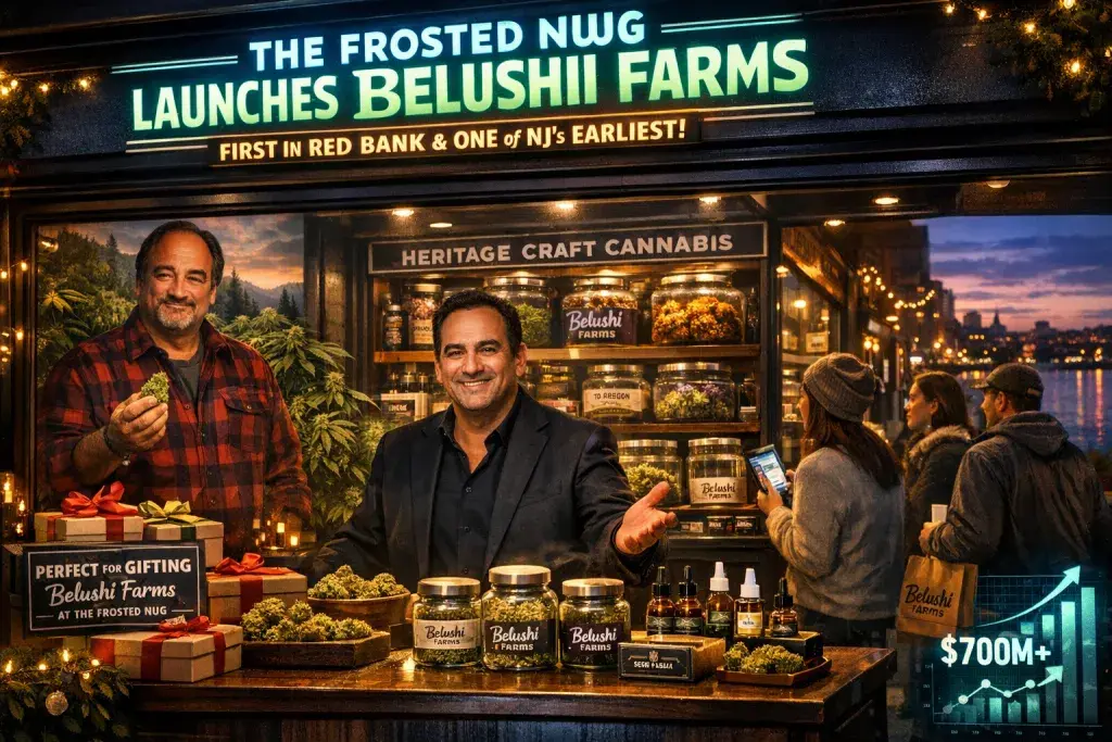 The Frosted Nug Launches Belushi Farms, Elevating Red Bank’s Craft Cannabis Scene