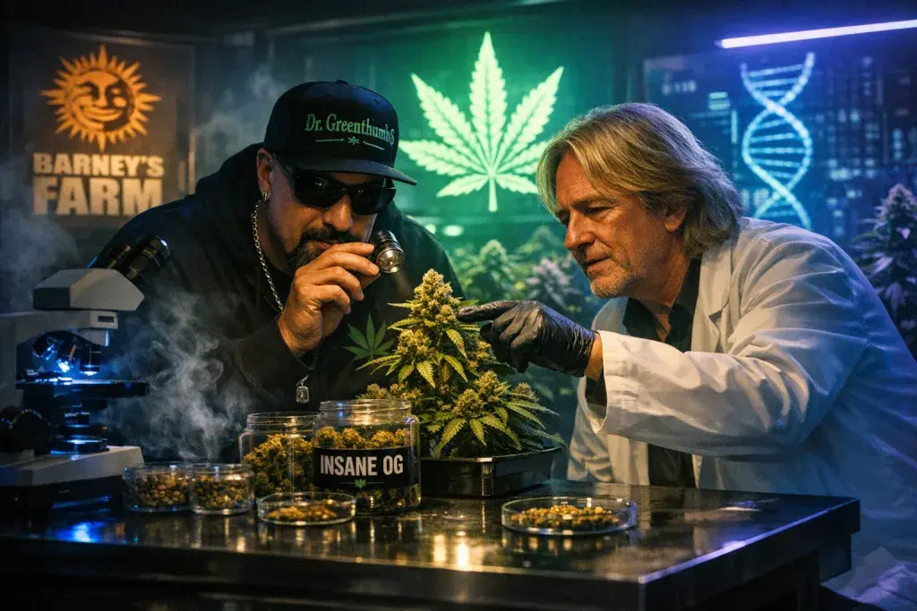 Barney's Farm Partners with Dr. Greenthumb's to Launch Elite Cannabis Genetics Line
