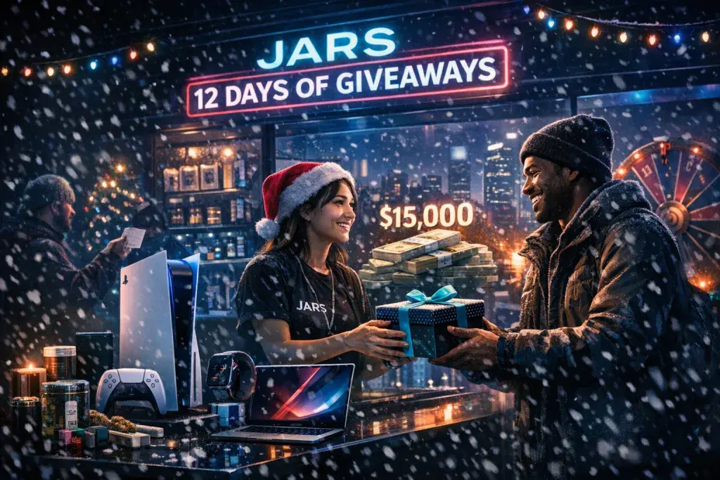 JARS Cannabis Launches 12 Days of Giveaways to Celebrate Holidays in Metro Detroit