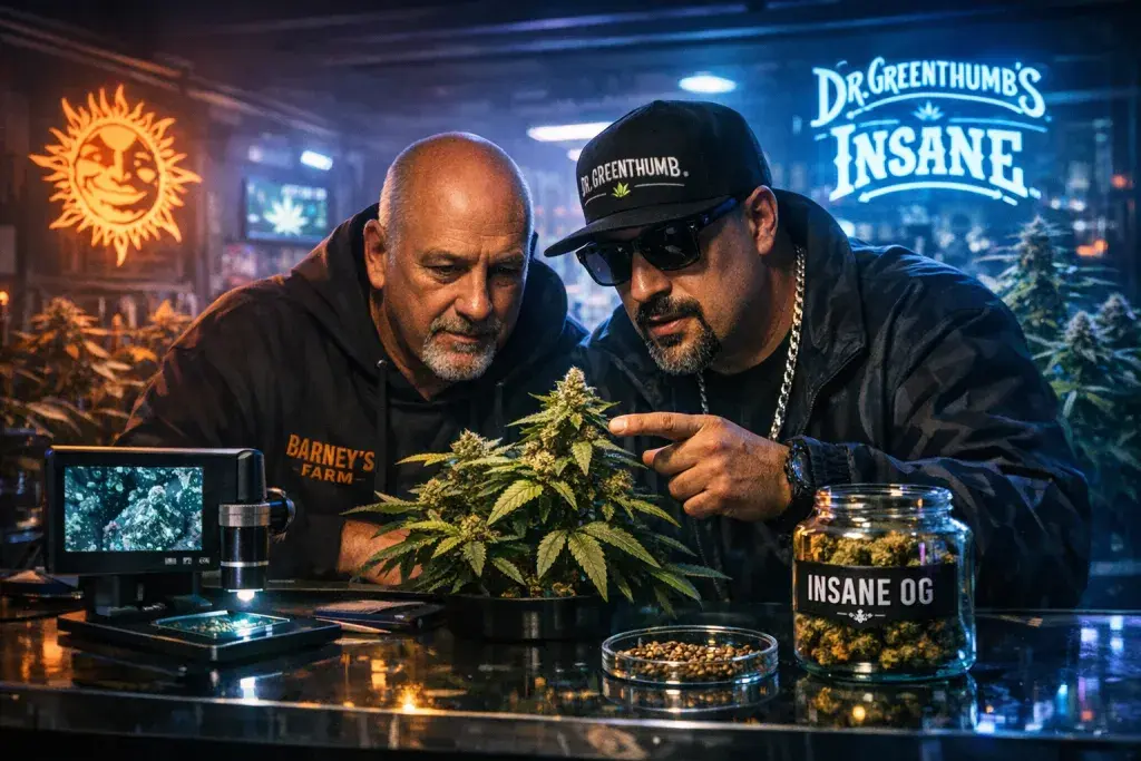 Barney’s Farm and Dr. Greenthumbs Launch Insane OG in Global Cannabis Collaboration