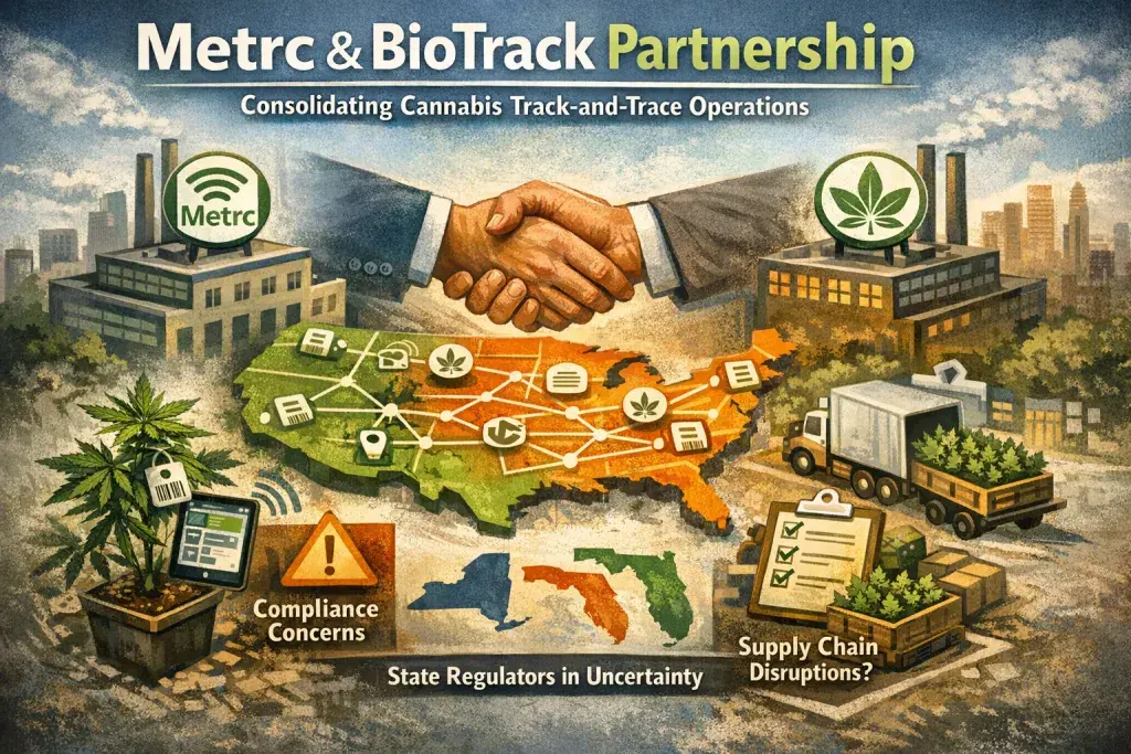 Metrc and BioTrack Form Partnership to Consolidate Cannabis Track-and-Trace Operations