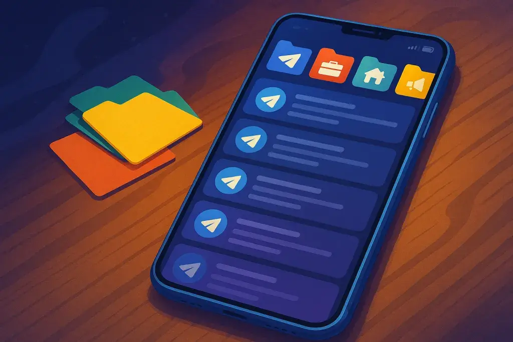 How to use Telegram folders