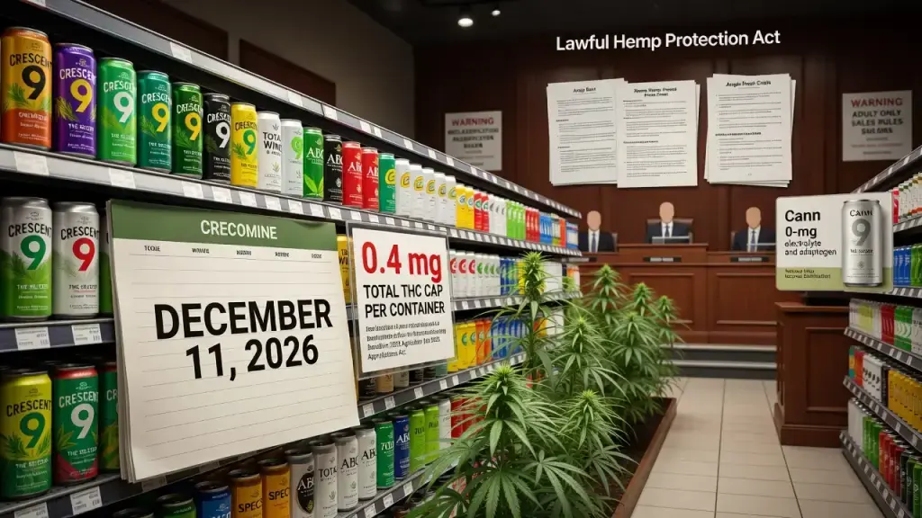 Hemp Drink Makers Brace for a Federal Deadline That Could End Them