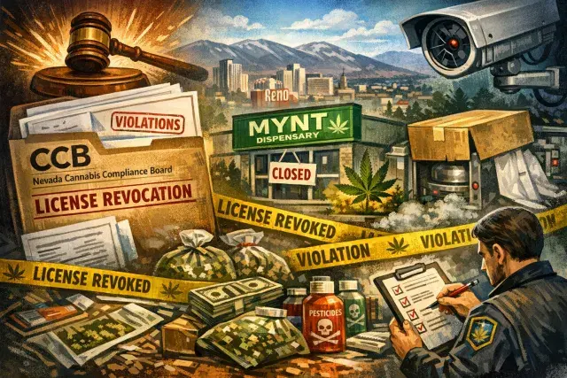 Nevada Cannabis Board Files Complaints Targeting Reno Dispensary License Revocation