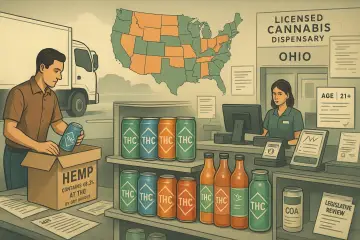 Hemp-Derived THC Drinks Gain Retail Traction Under Farm Bill Rules